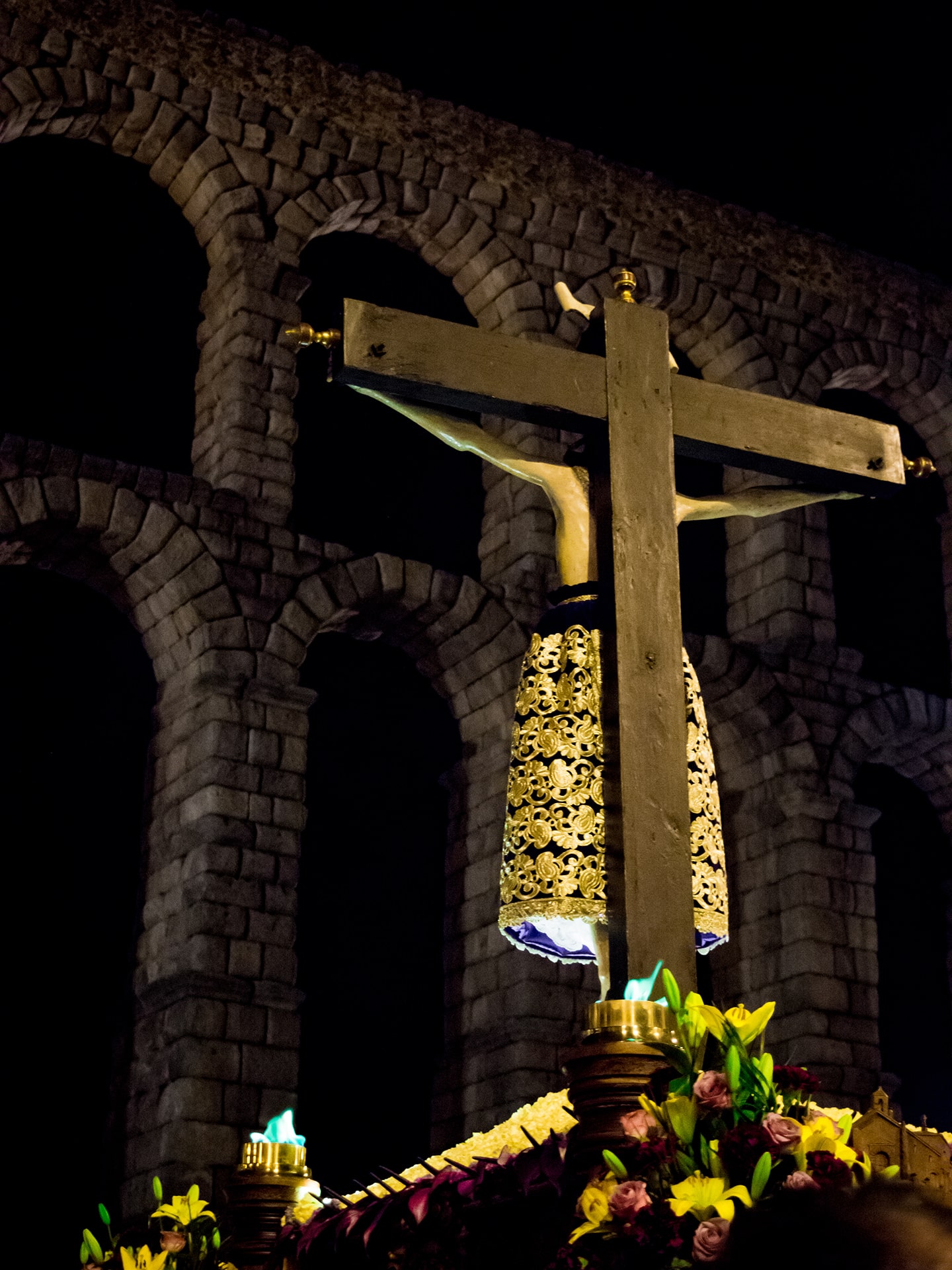 Cristo del mercado, jueves santo(1), Segovia (Manu Rodrigo)
