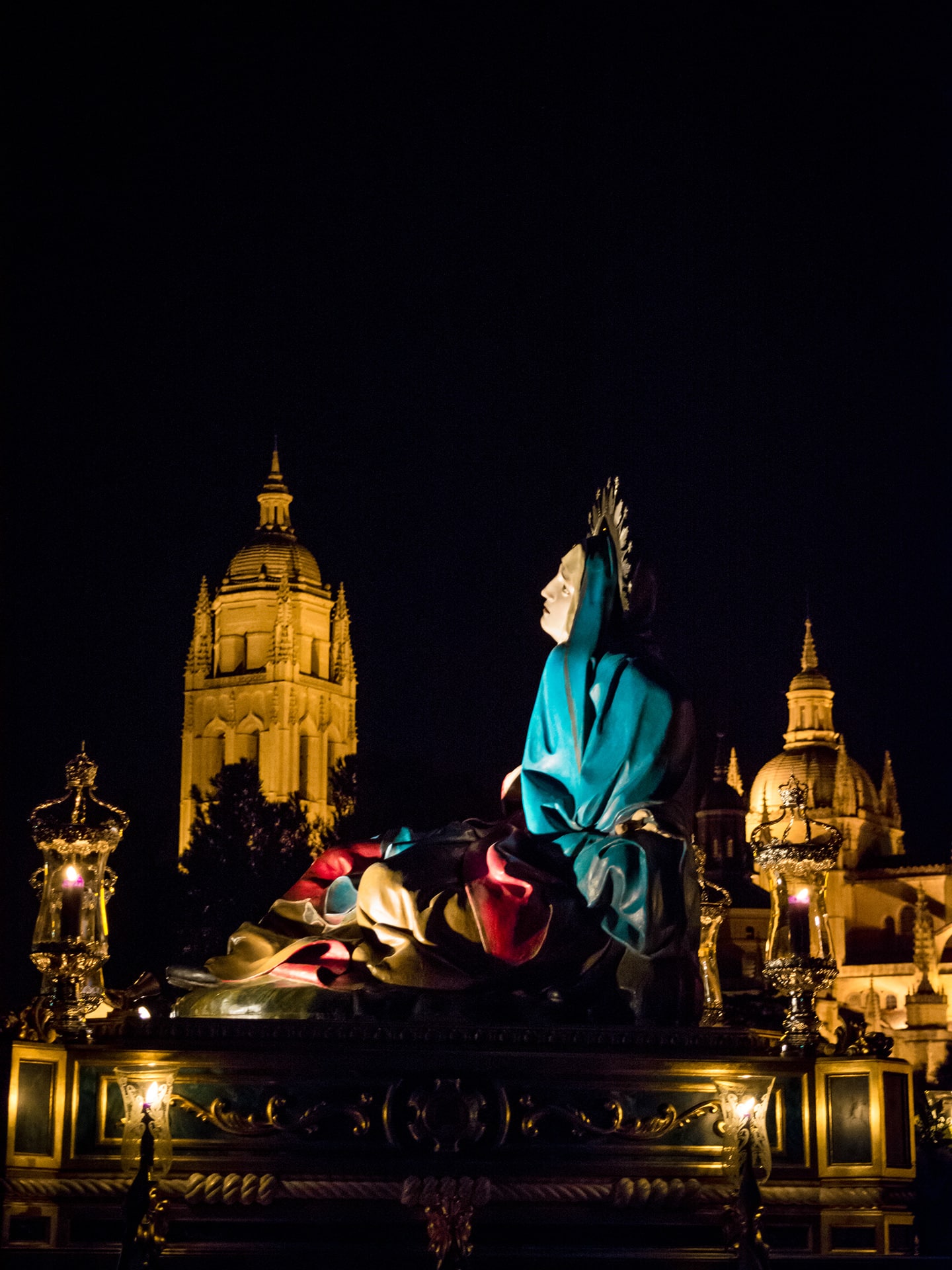 Virgen angustias, ADEMAR, colegio maristas, viernes dolores, Segovia (Manu Rodrigo)