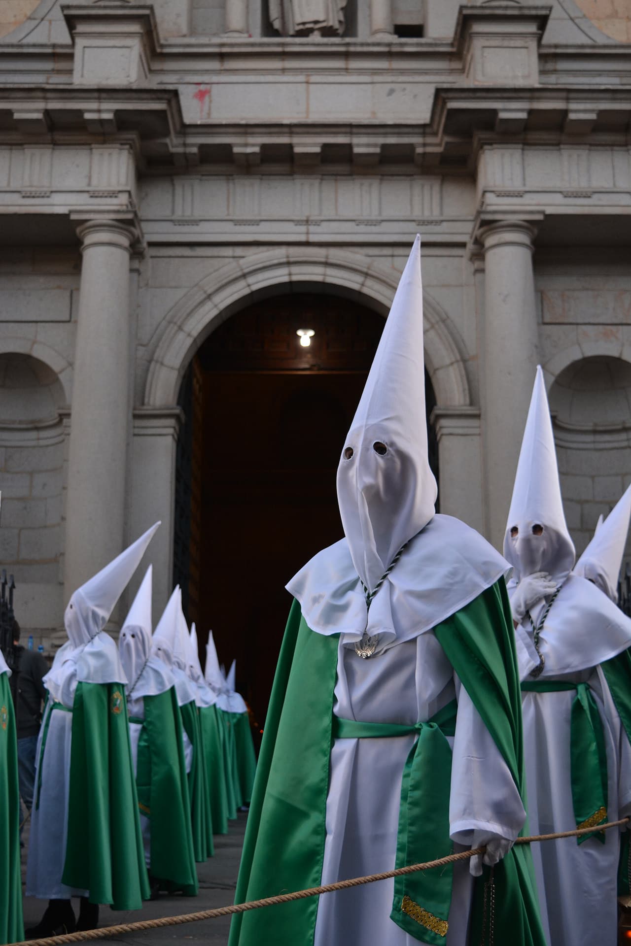nazarenos de la oracion en el huerto, san lorenzo, viernes santo, Segovia (Manu Rodrigo)